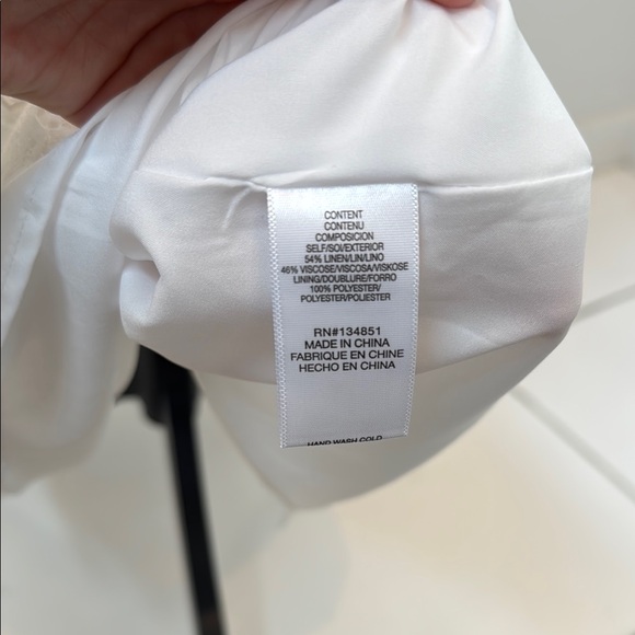 Wayf White Strapless Sundress - Picture 7 of 7